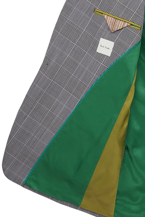 MENS 1 BUTTON JACKET GREY 9