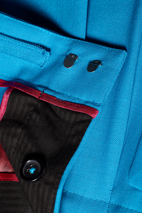 WOMENS TROUSERS PETROL BLUE 2