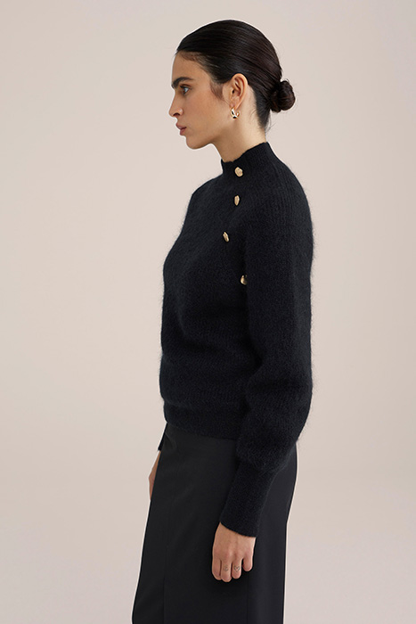 KNITTED PULLOVER BLACK 4