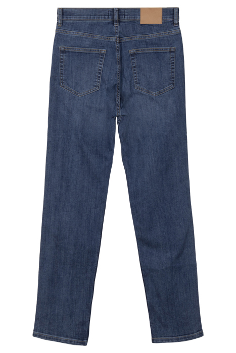 JEAN HIGH RISE STRAIGHT BLUE 2