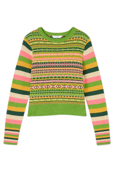 JOSEPHINE SWEATER KNITTED SWEATER GREEN 3