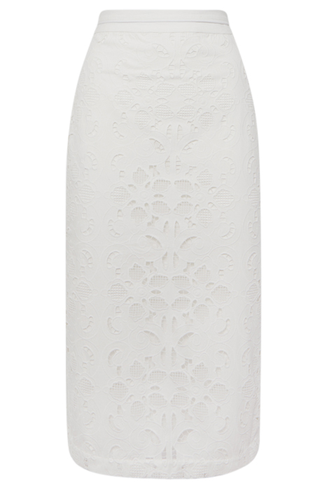 IMMI-LACE PENCIL CO ORD WHITE 4