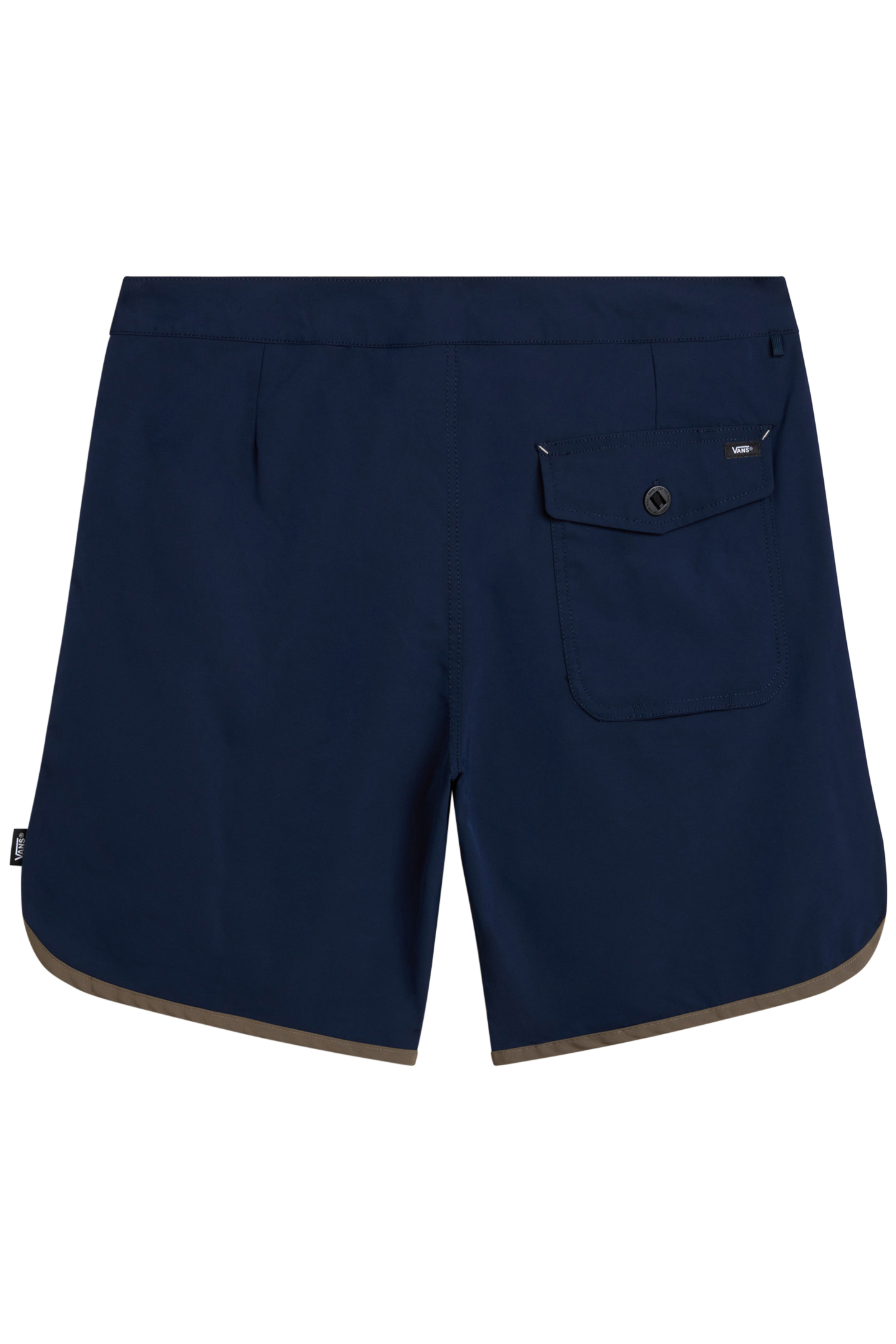 MTE EVER-RIDE SCALLOPED SOLID BOARDSHORT DRESS BLUES/BUNGEE 2