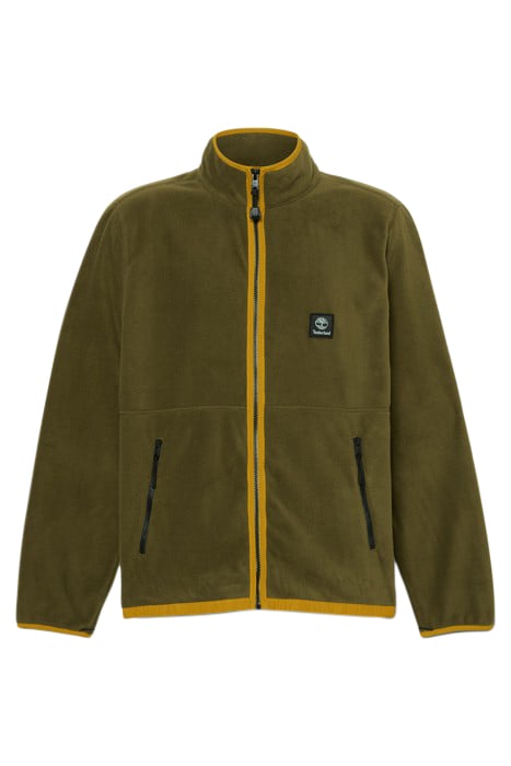 FULL ZIP POLAR FLEECE DARK OLIVE 4