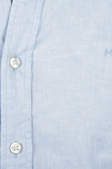 COTTON LINEN SHIRT LIGHT BLUE 9