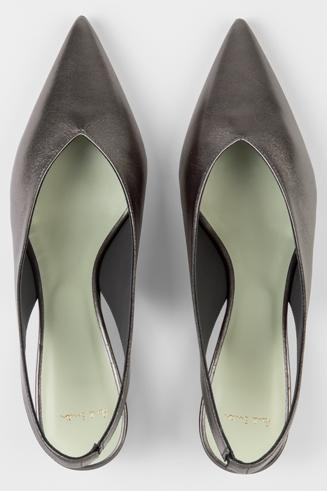 WOMENS SHOE ENID BLACK NICKEL BLACK NICKEL 4