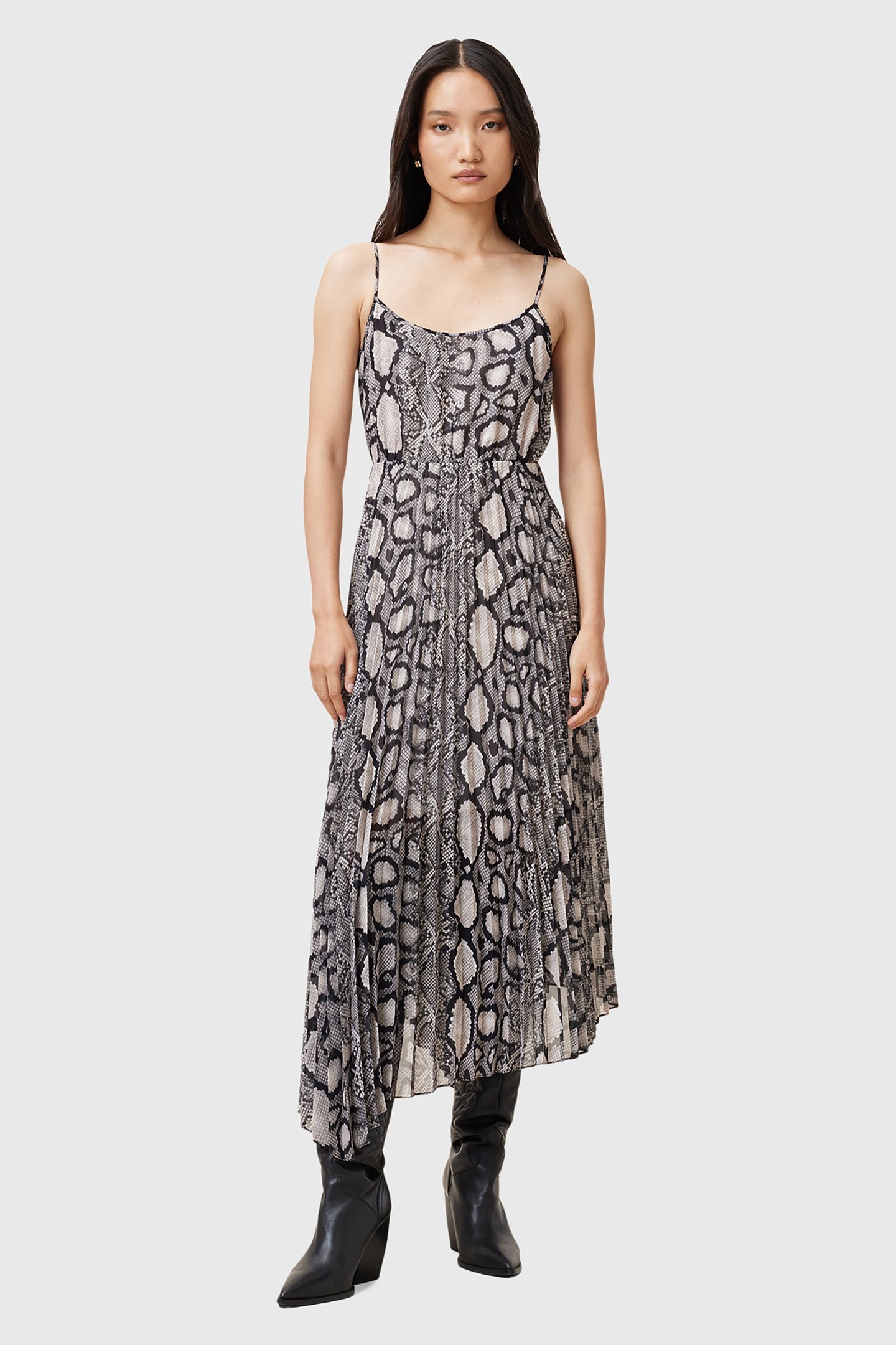 DONATELLA DRESS FLOW ECRU WHITE 5