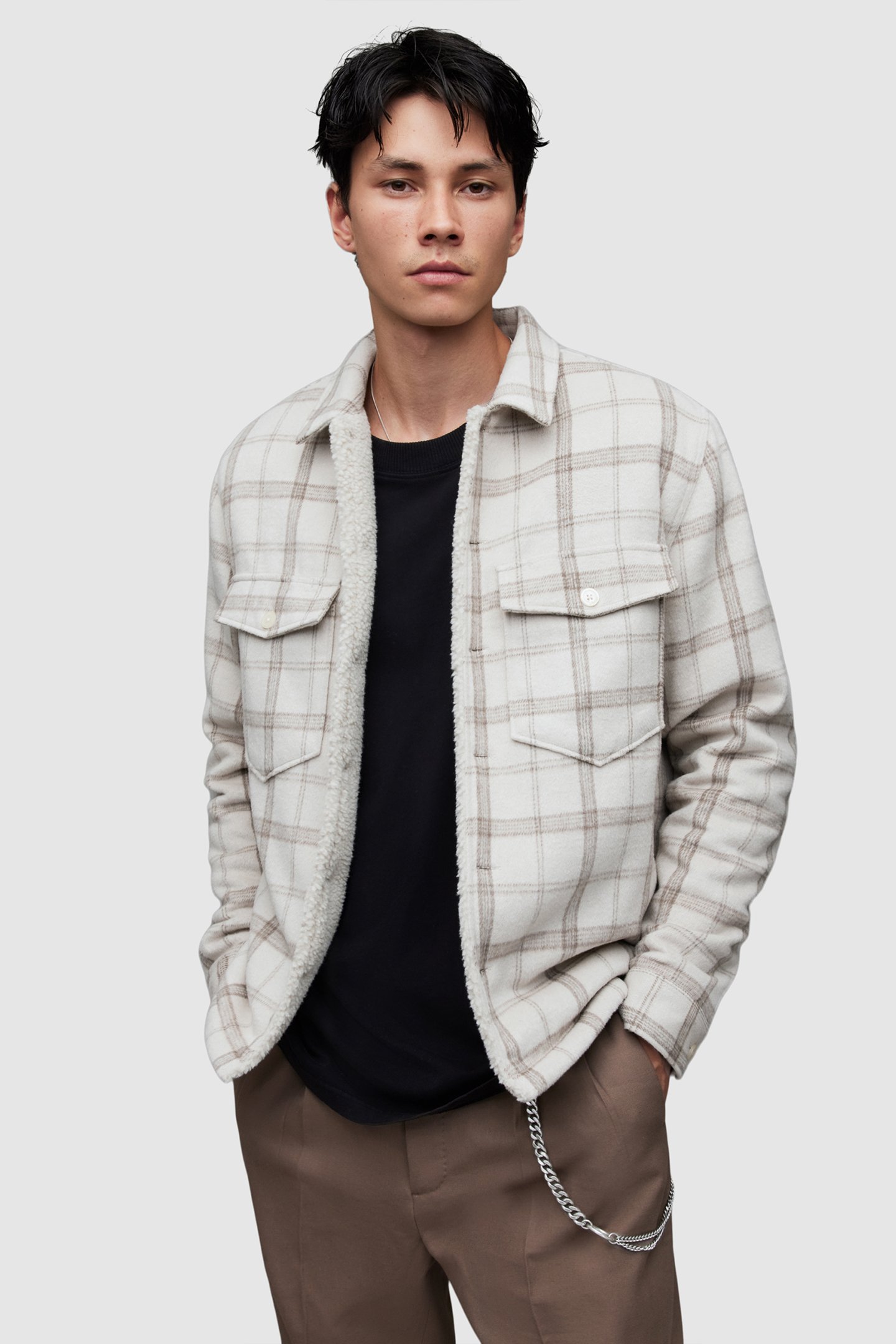 VEDDER JACKET FADED TAUPE 1