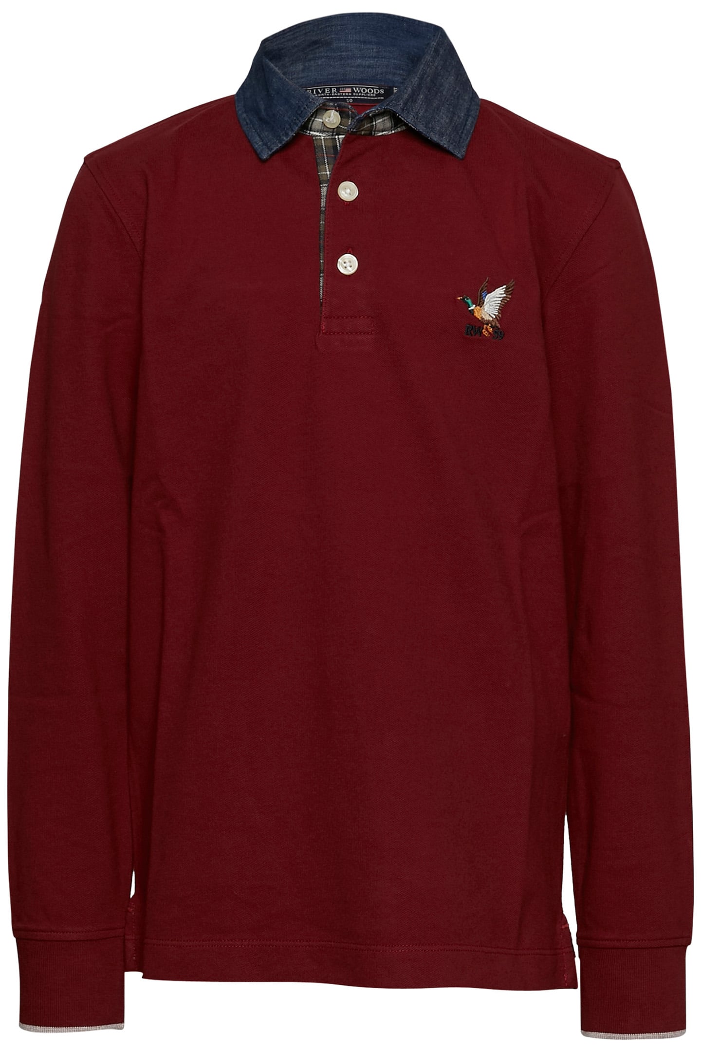 CUSTOM FIT COTTON POLO IN RED 1