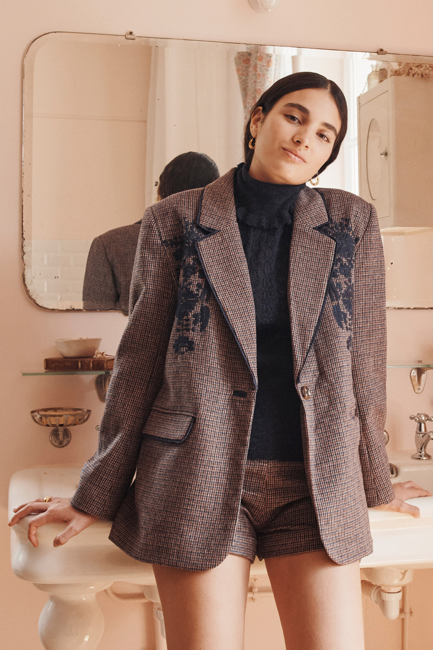 JACKET HANOI BLUE MEN CHECKS 5