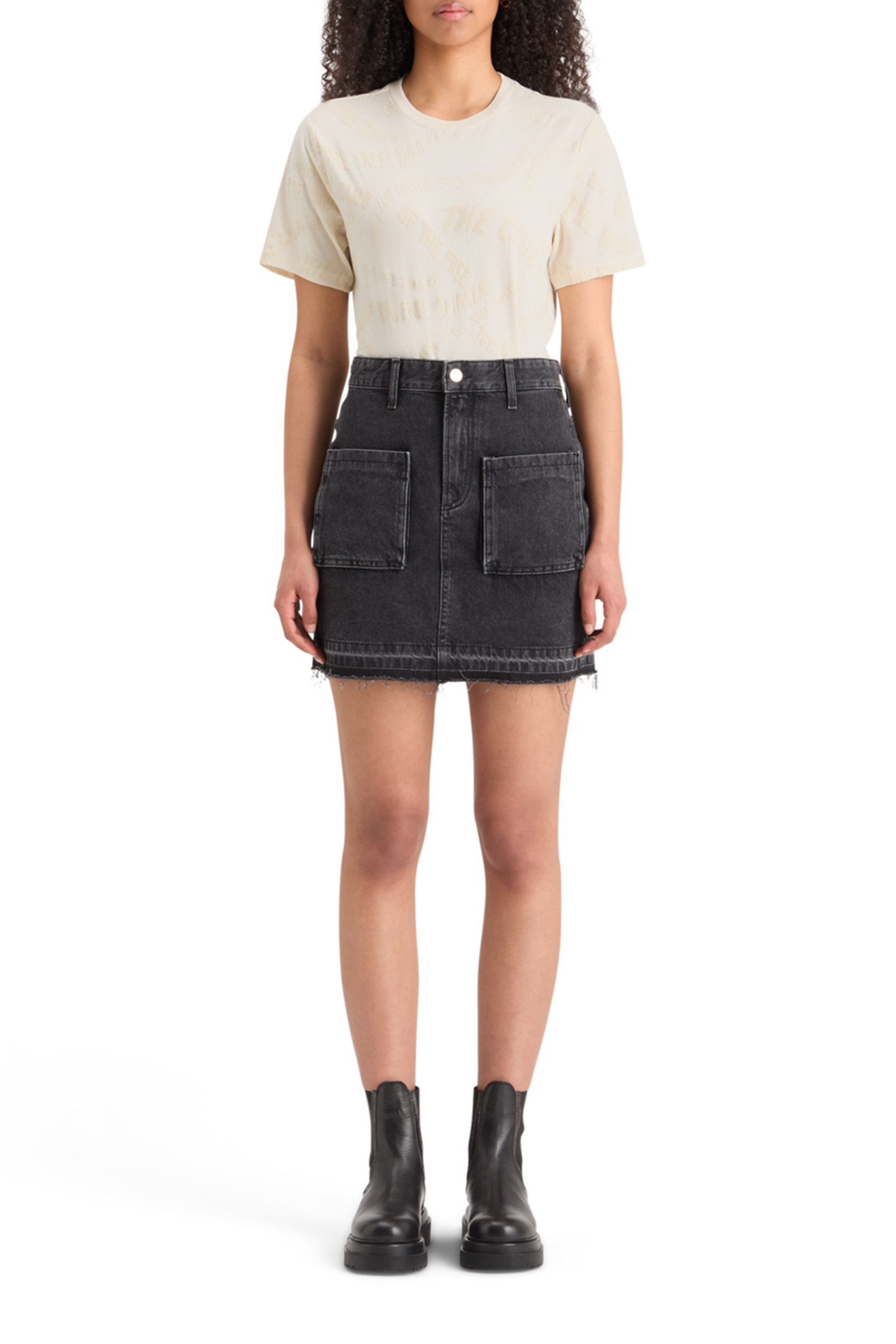 FLOCK AOP REGULAR FIT T-SHIRT SOFT ICE 3