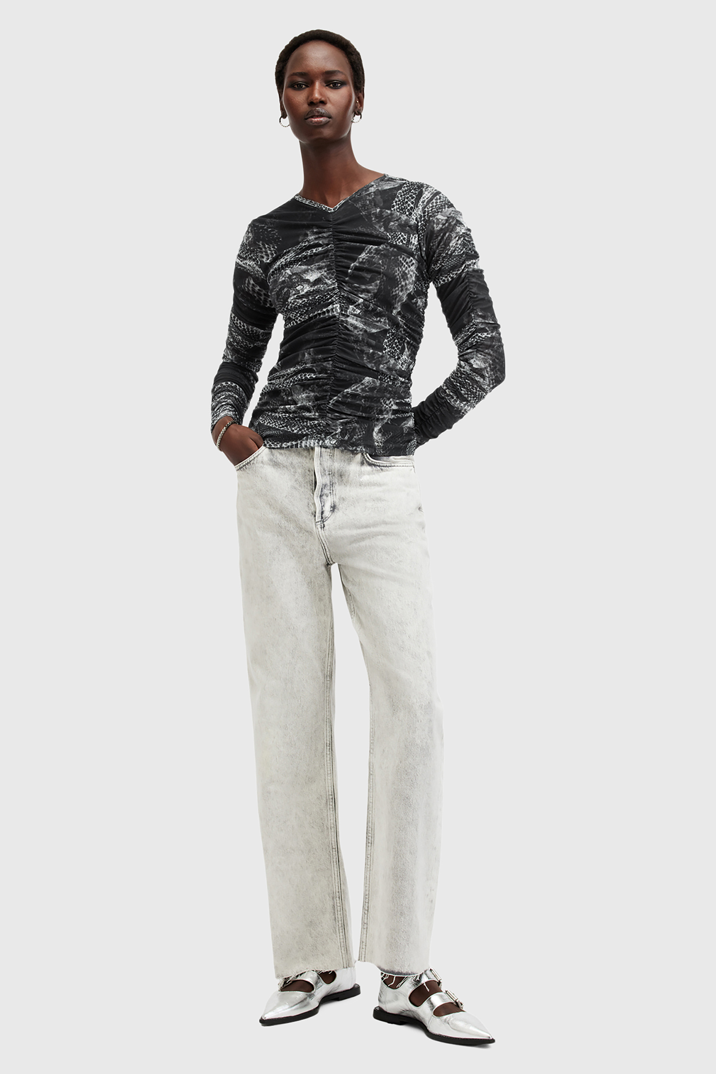 KEIKO MESH TOP EVOLVE SLATE GREY 3