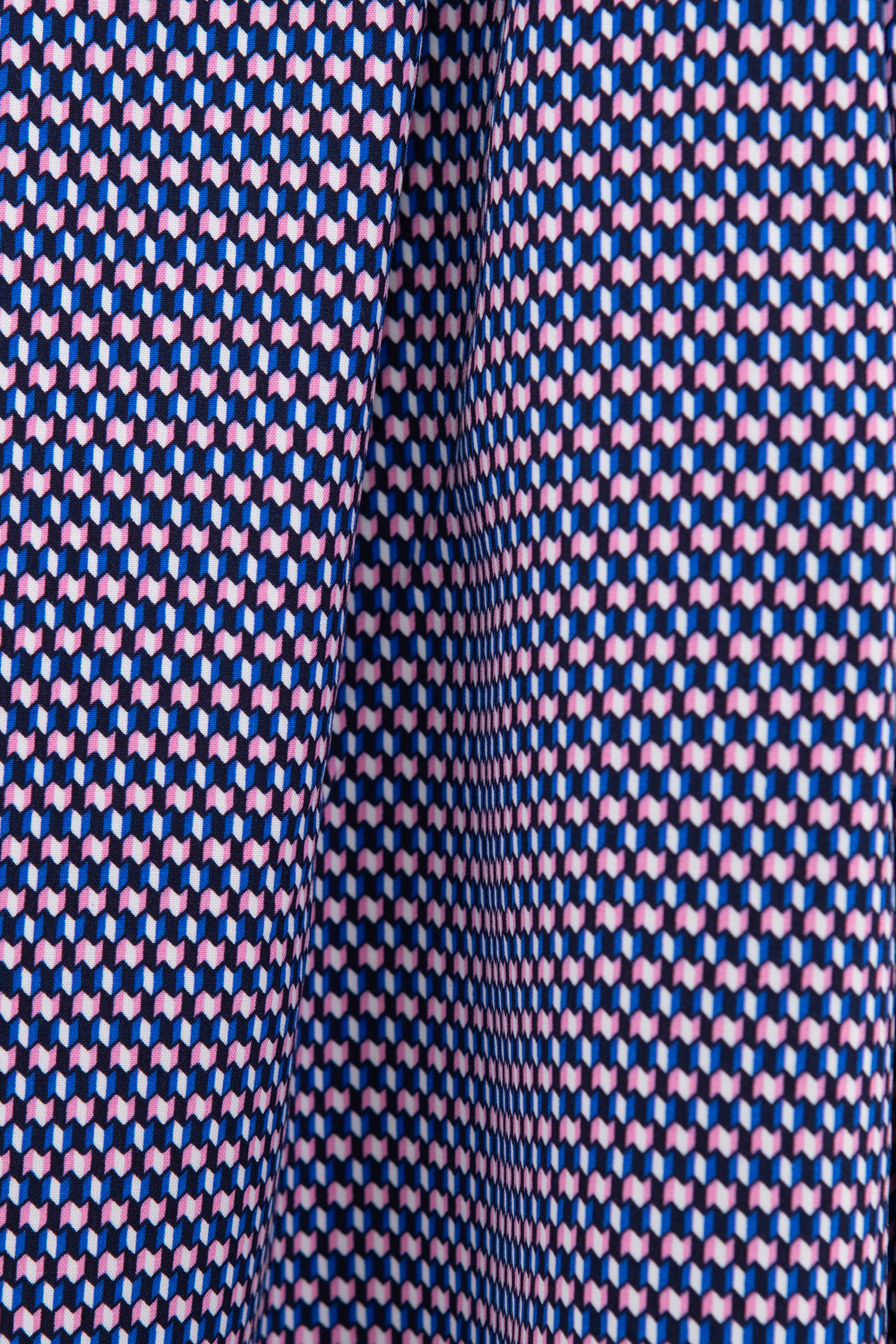 MULTICOLOUR DRESS WITH GEOMETRIC PRINT AND FANCY BOW 4