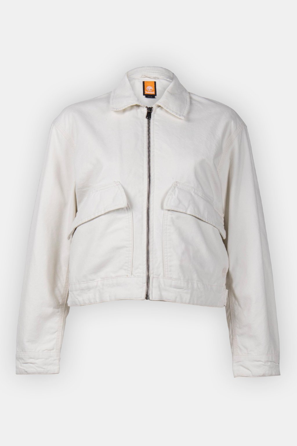 STRAFFORD WASHED CANVAS JACKET VINTAGE WHITE 3