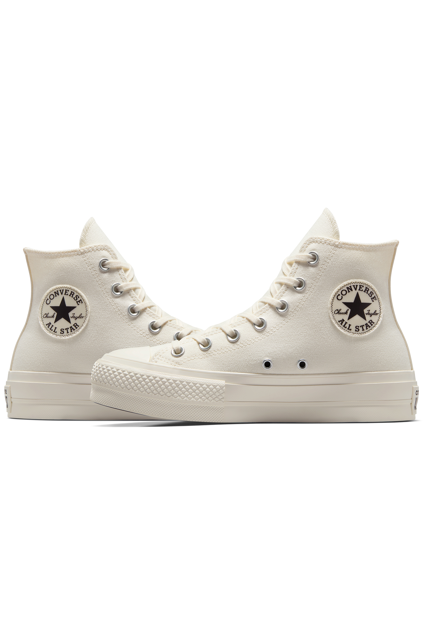 CHUCK TAYLOR ALL STAR LIFT PLATFORM PEARLS & STUDS EGRET/EGR 5