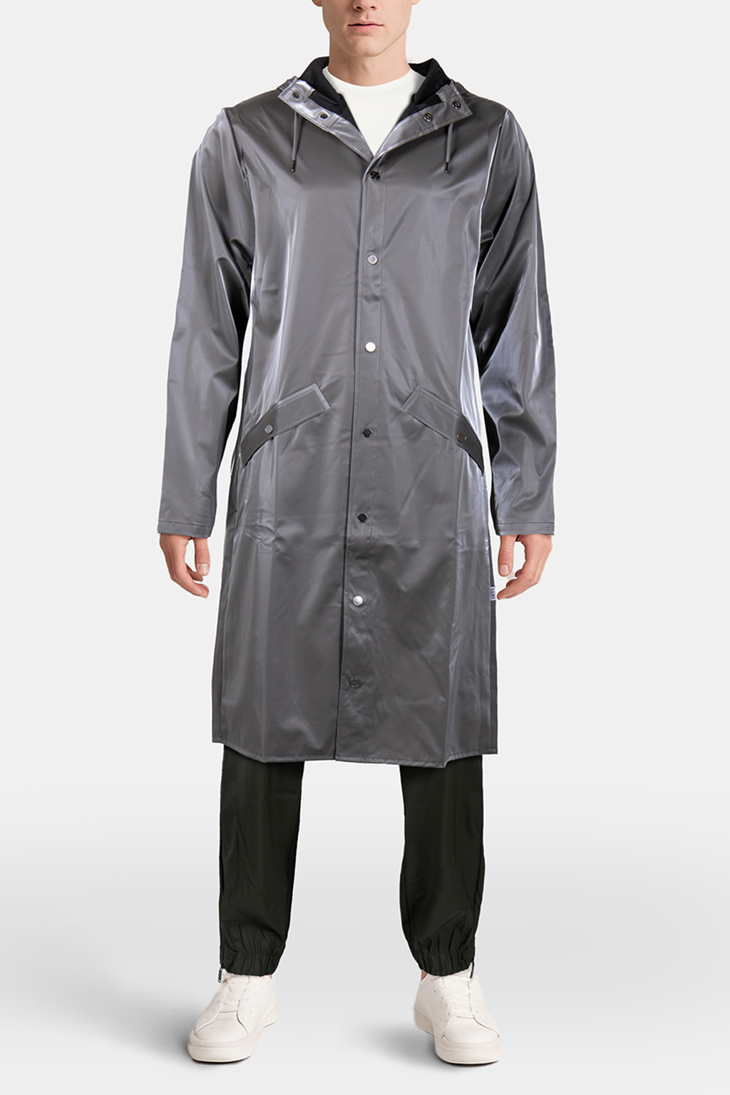 LONGER JACKET W3 METALLIC GREY UNISEX 1