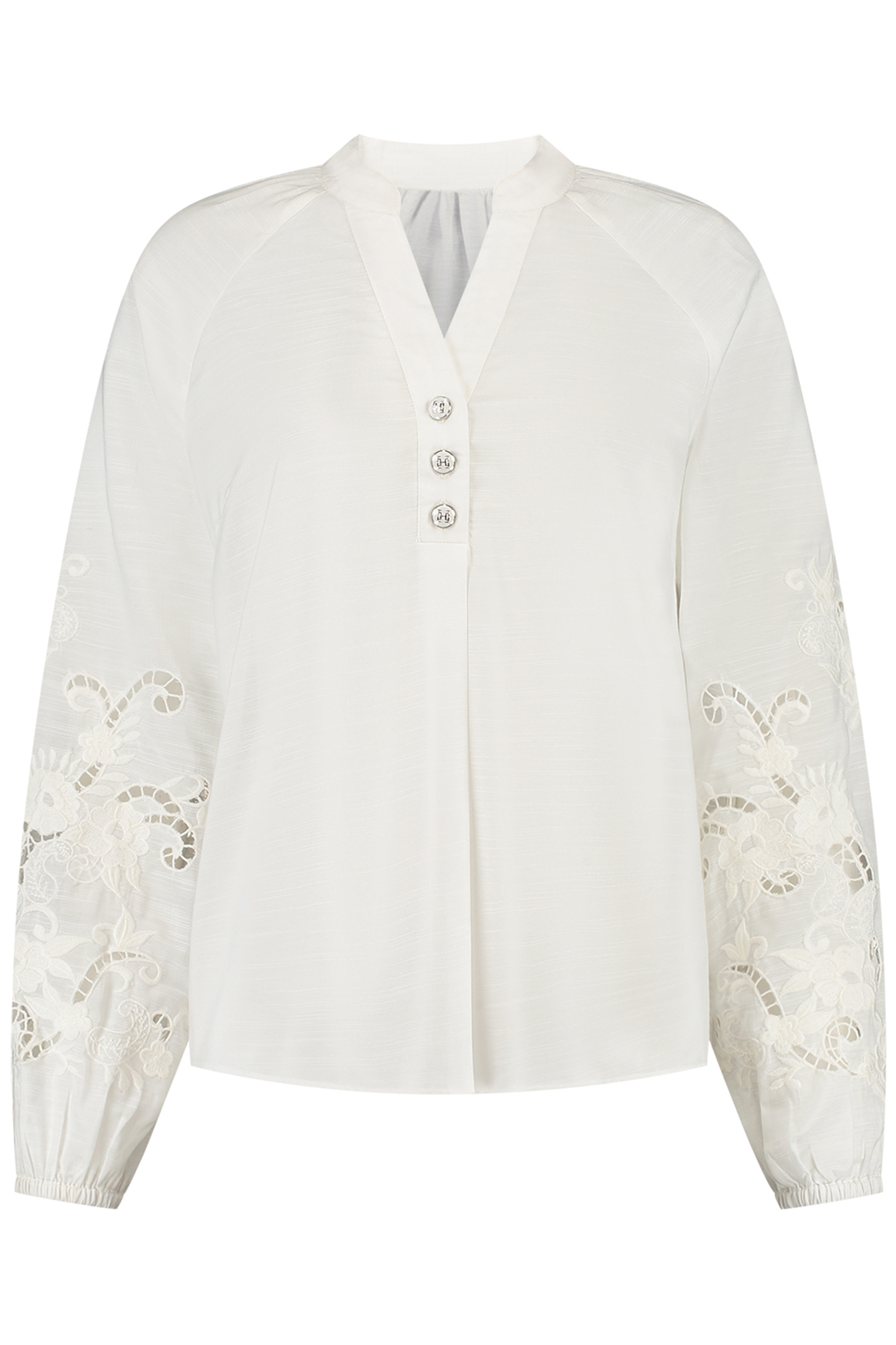 CHANNE BLOUSE BRIGHT WHITE 2