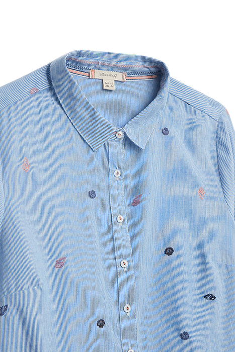 CARRIE SHIRT BLUE MLT 6
