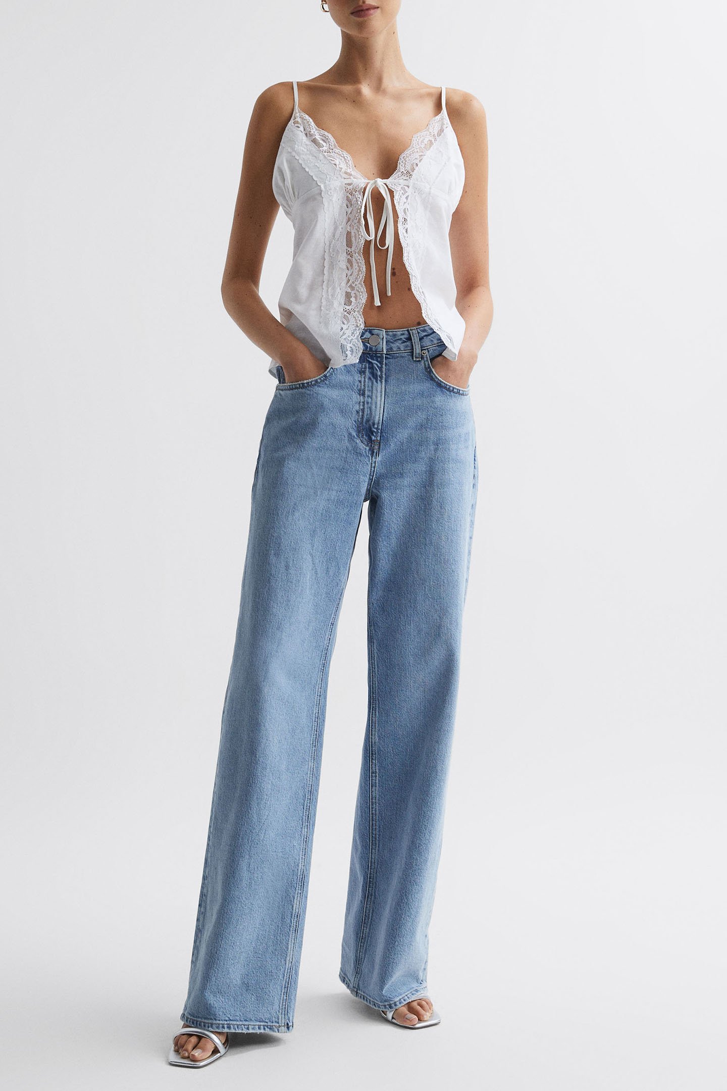 MAISON ESSENTIELE LOVER CAMI OPTIC WHITE 3