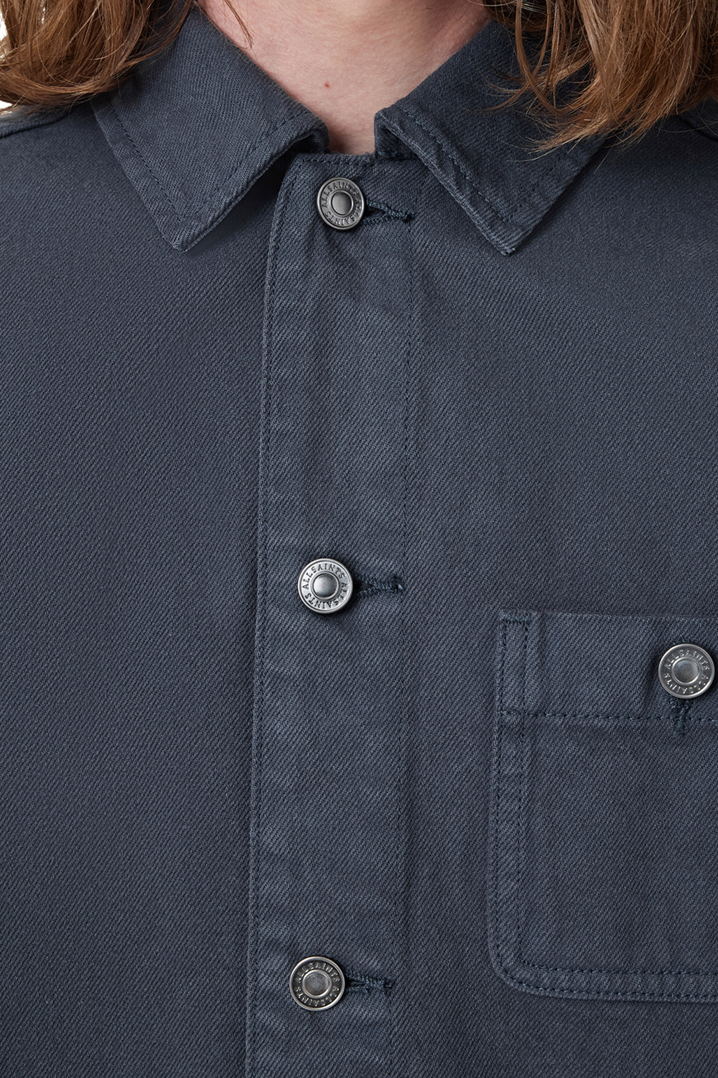 EAVIS CHORE JACKET FOUNTAIN BLUE 7