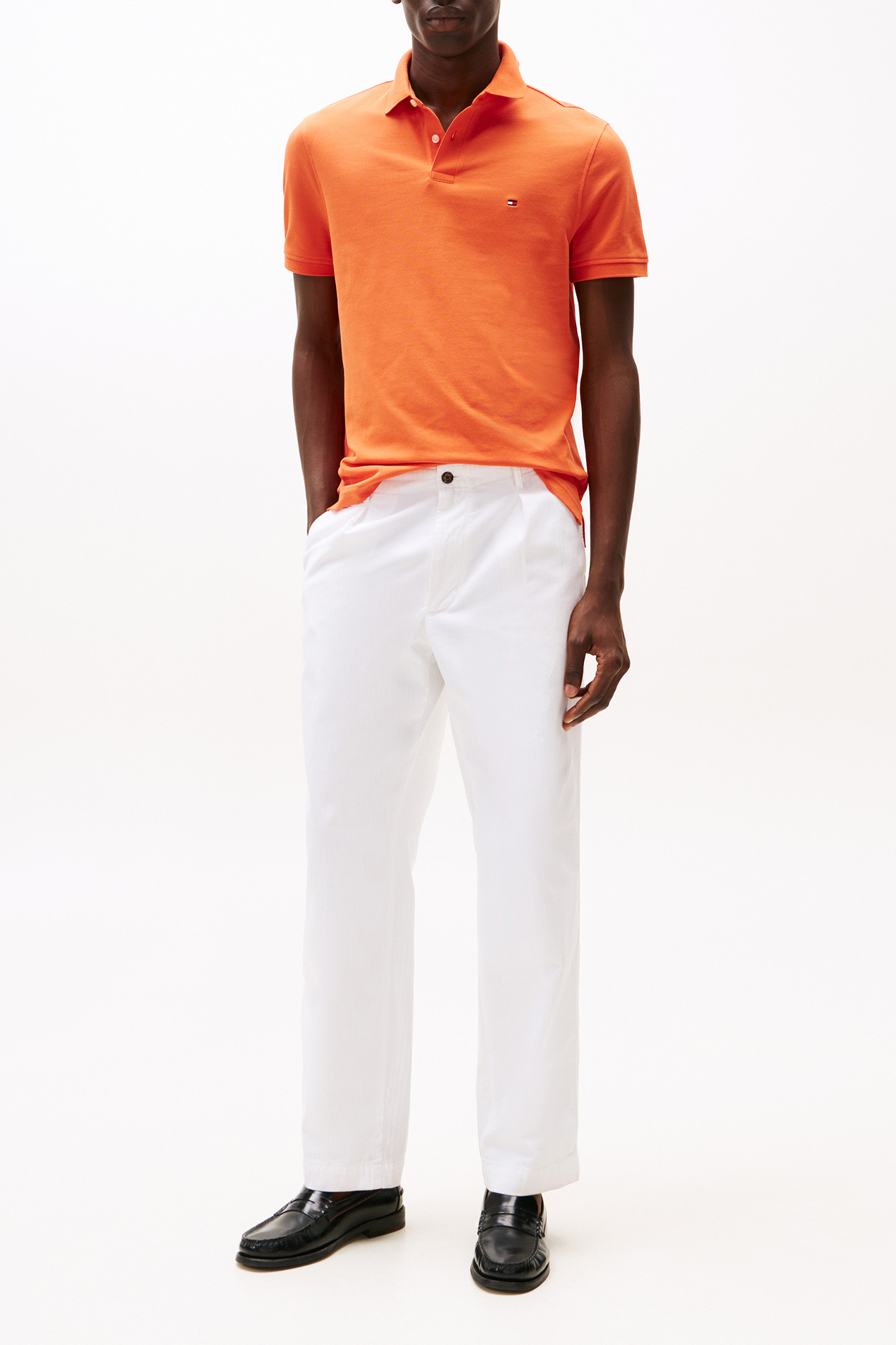 1985 REGULAR FIT POLO BRILLIANT ORANGE 2