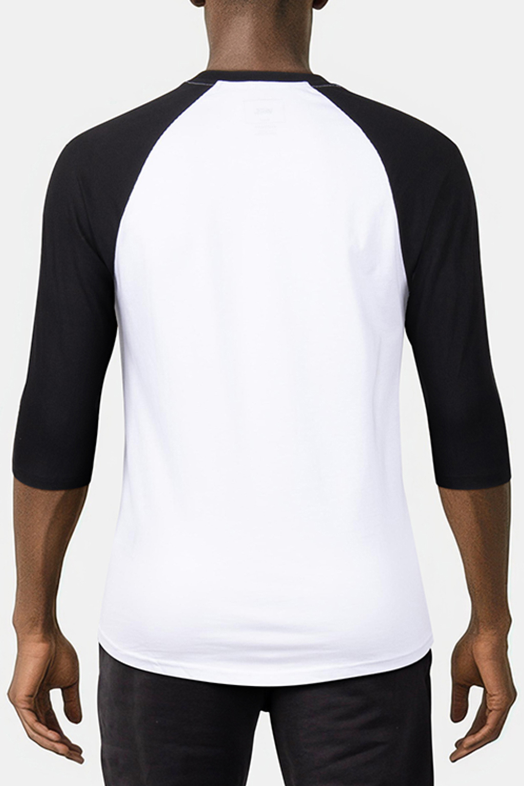 STYLE 76 RAGLAN WHITE/BLACK 2