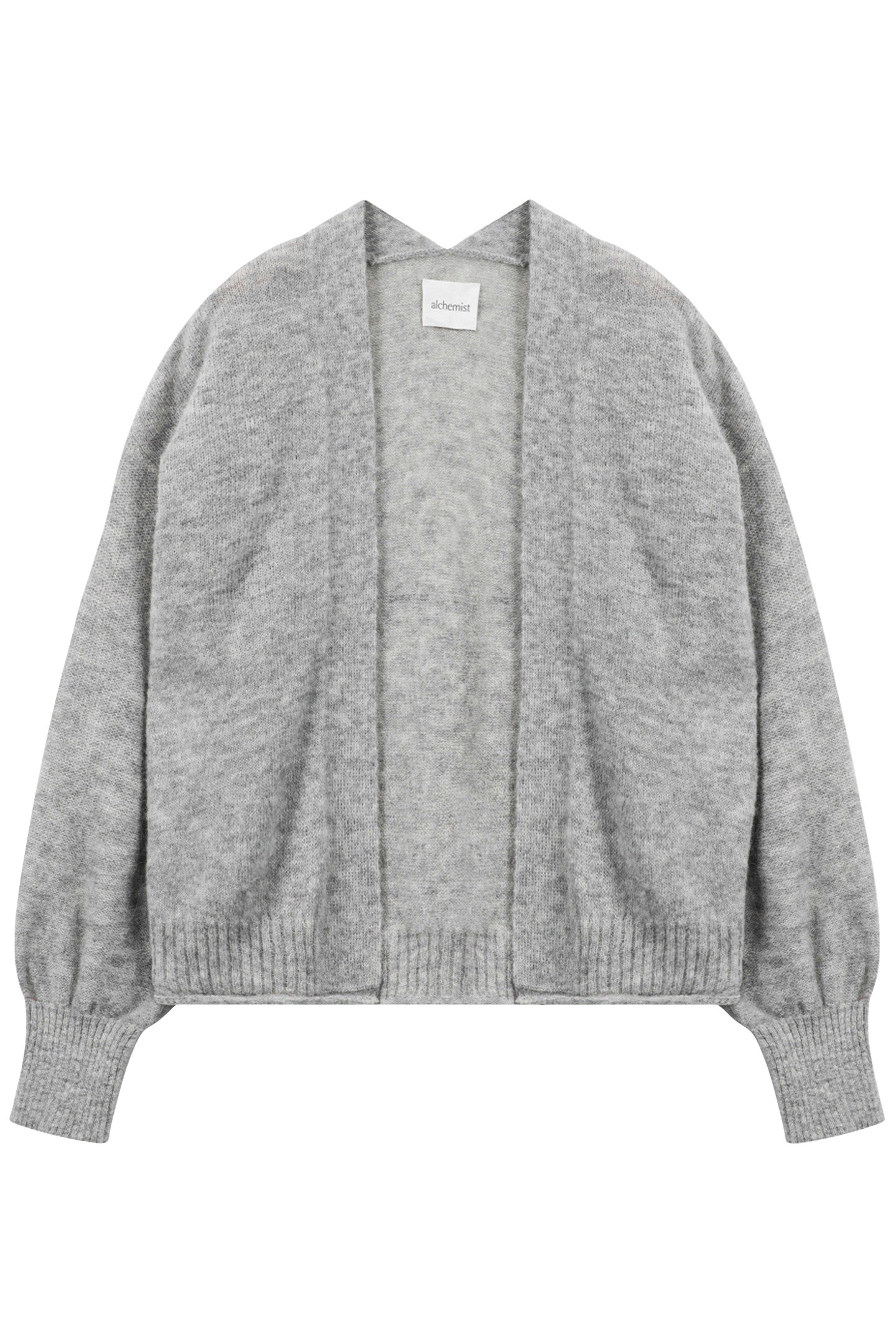 LOUIZA CARDIGAN GREY MELANGE 3