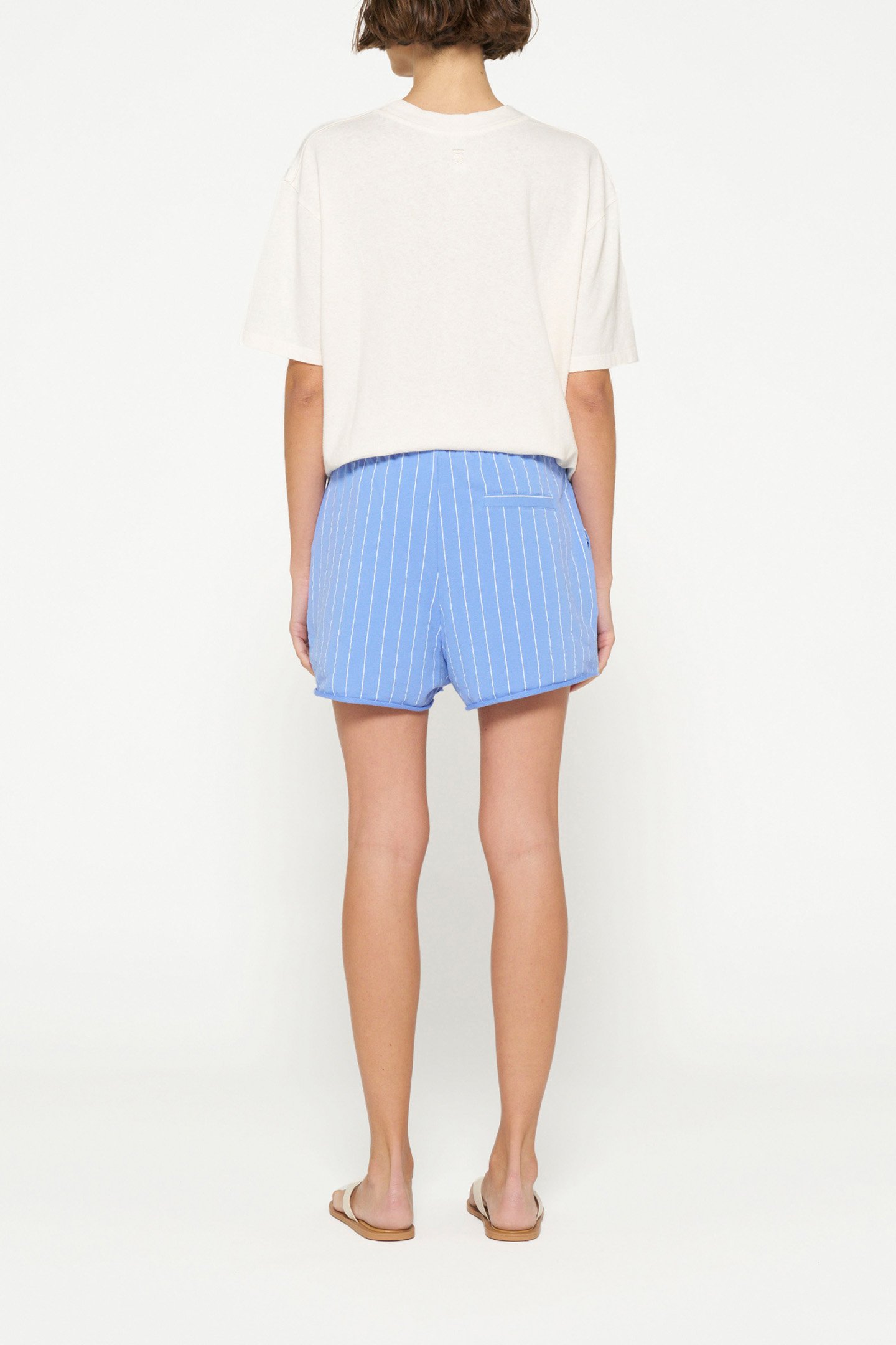 BEACH SHORTS STRIPE BLUE BELL 3