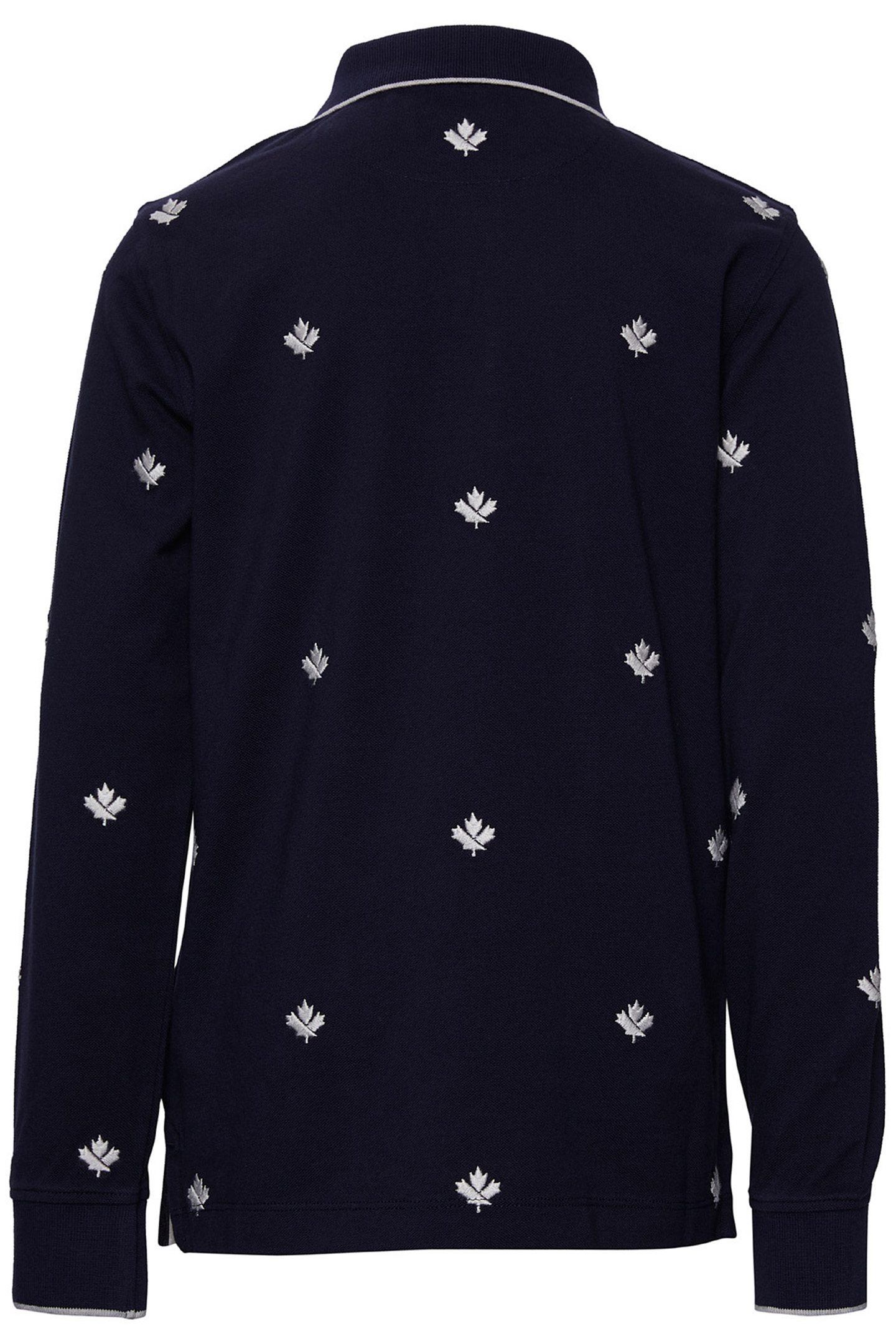 CUSTOM FIT COTTON POLO IN BLUE 2