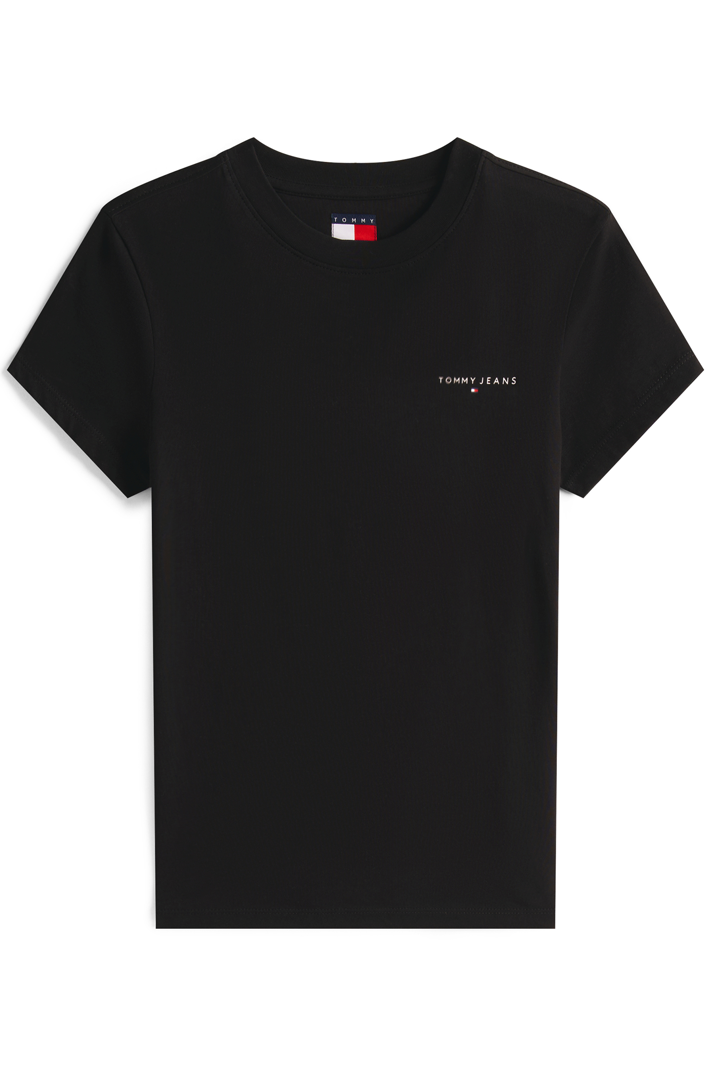 TJW SLIM LINEAR SS T SLIM FIT T-SHIRT BLACK 4