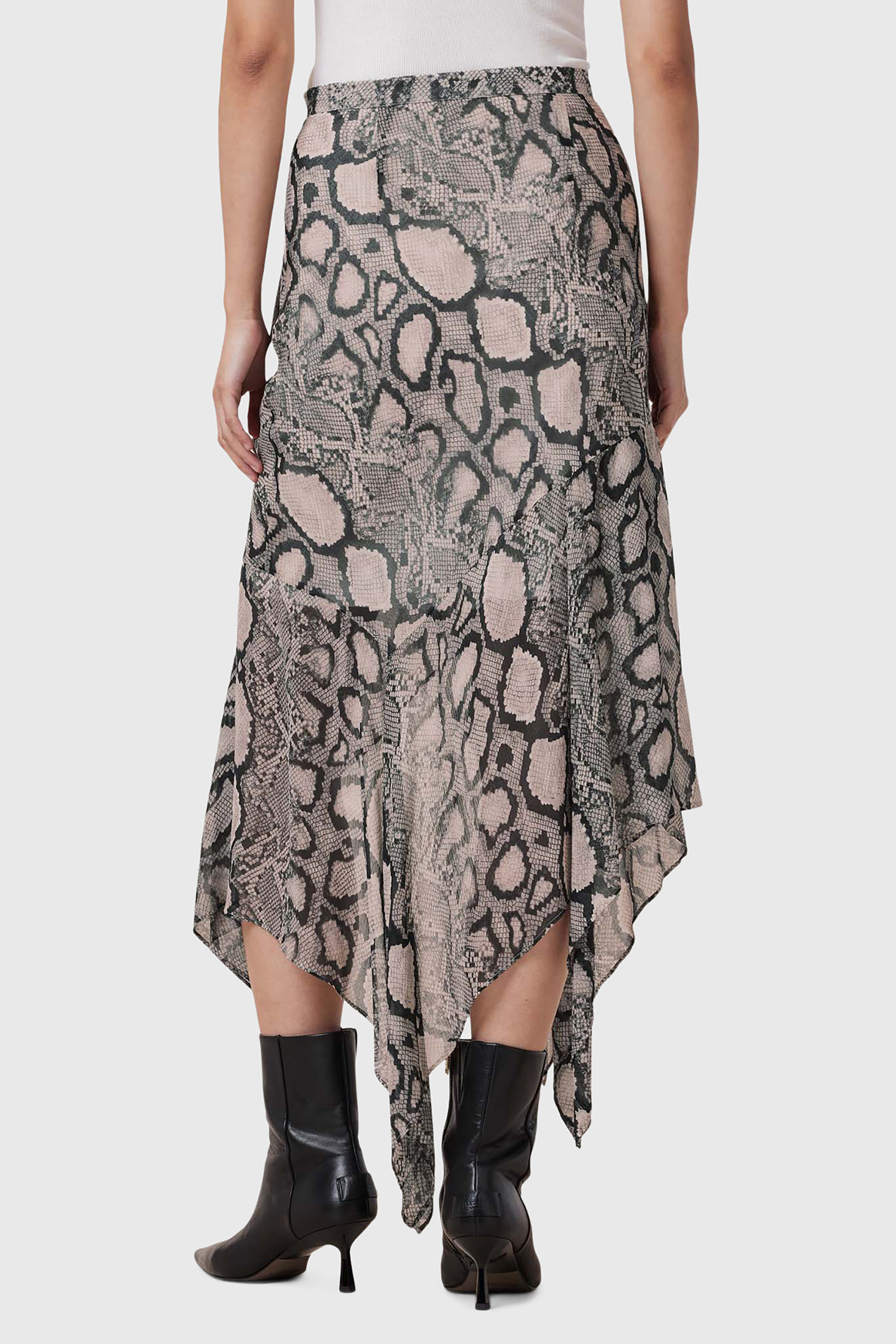 CASSIE SKIRT FLOW ECRU WHITE 2