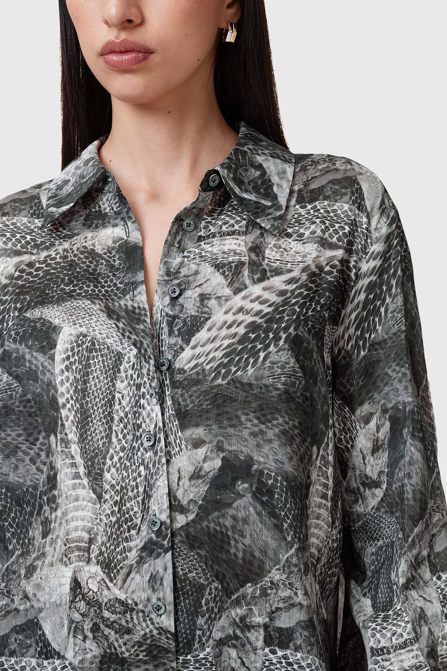 LEYLA SHIRT EVOLVE SLATE GREY 5