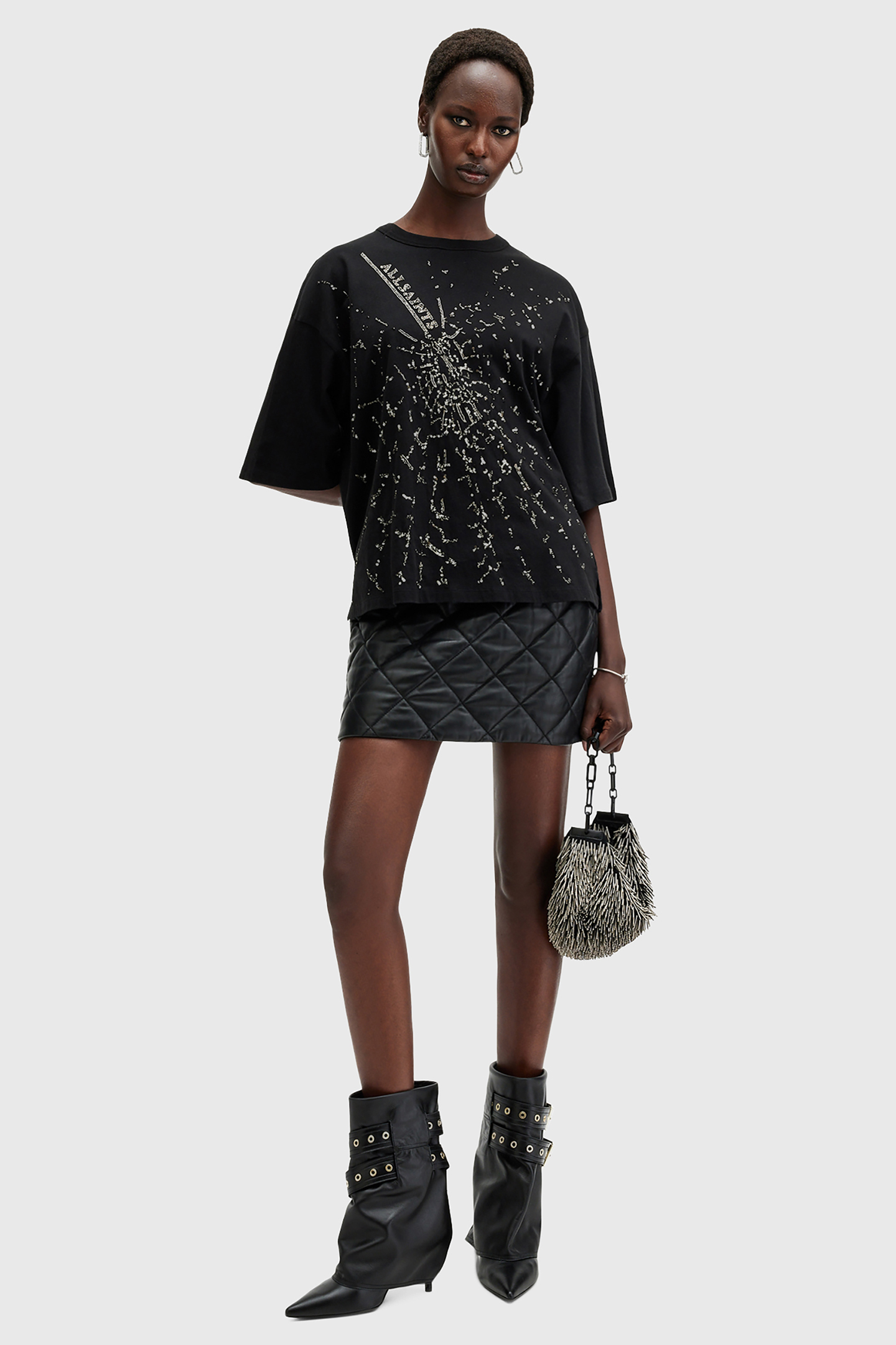 AMELIE SHATTER TEE BLACK 5