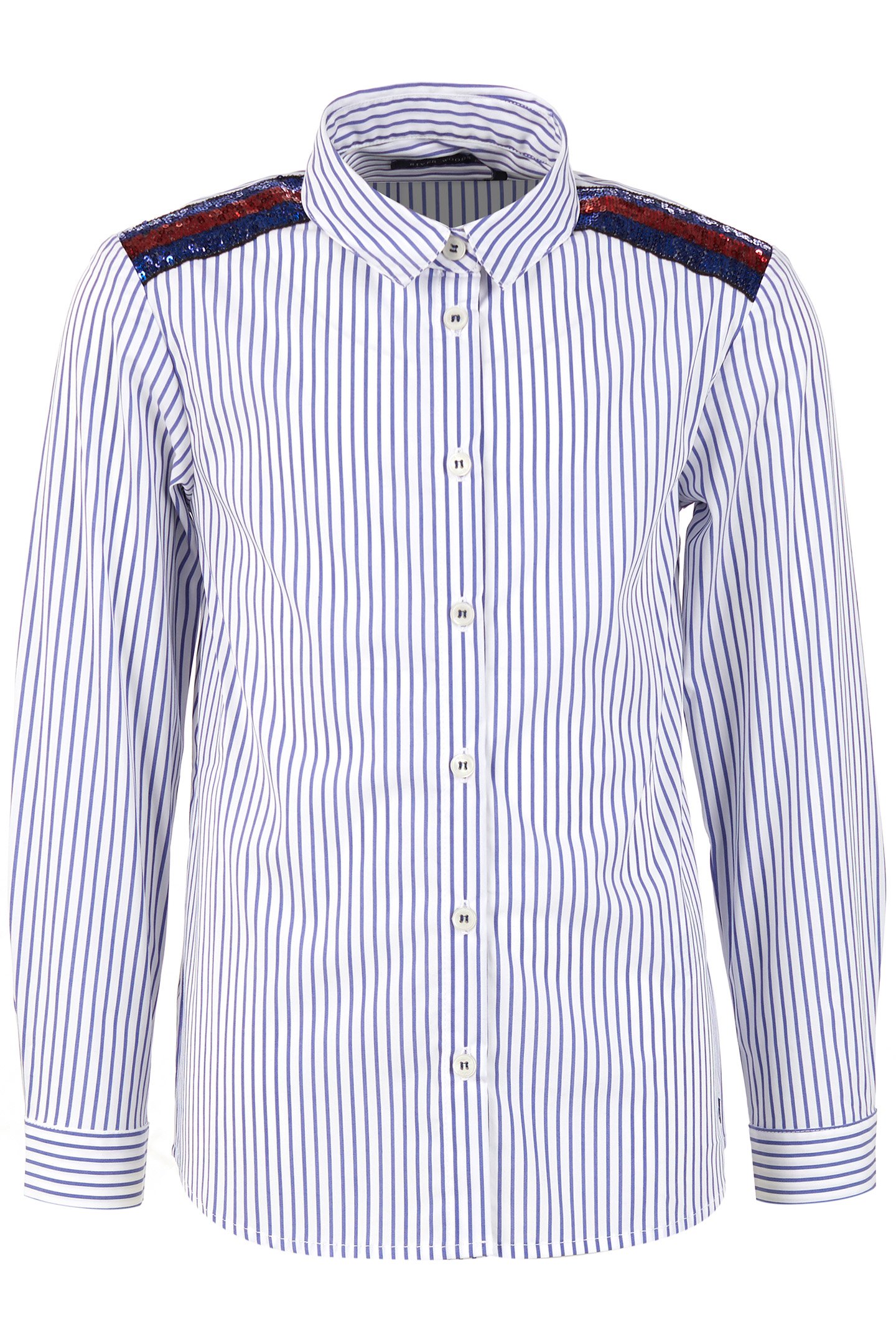 CLASSIC STRIPED SHIRT IN BLUE 1