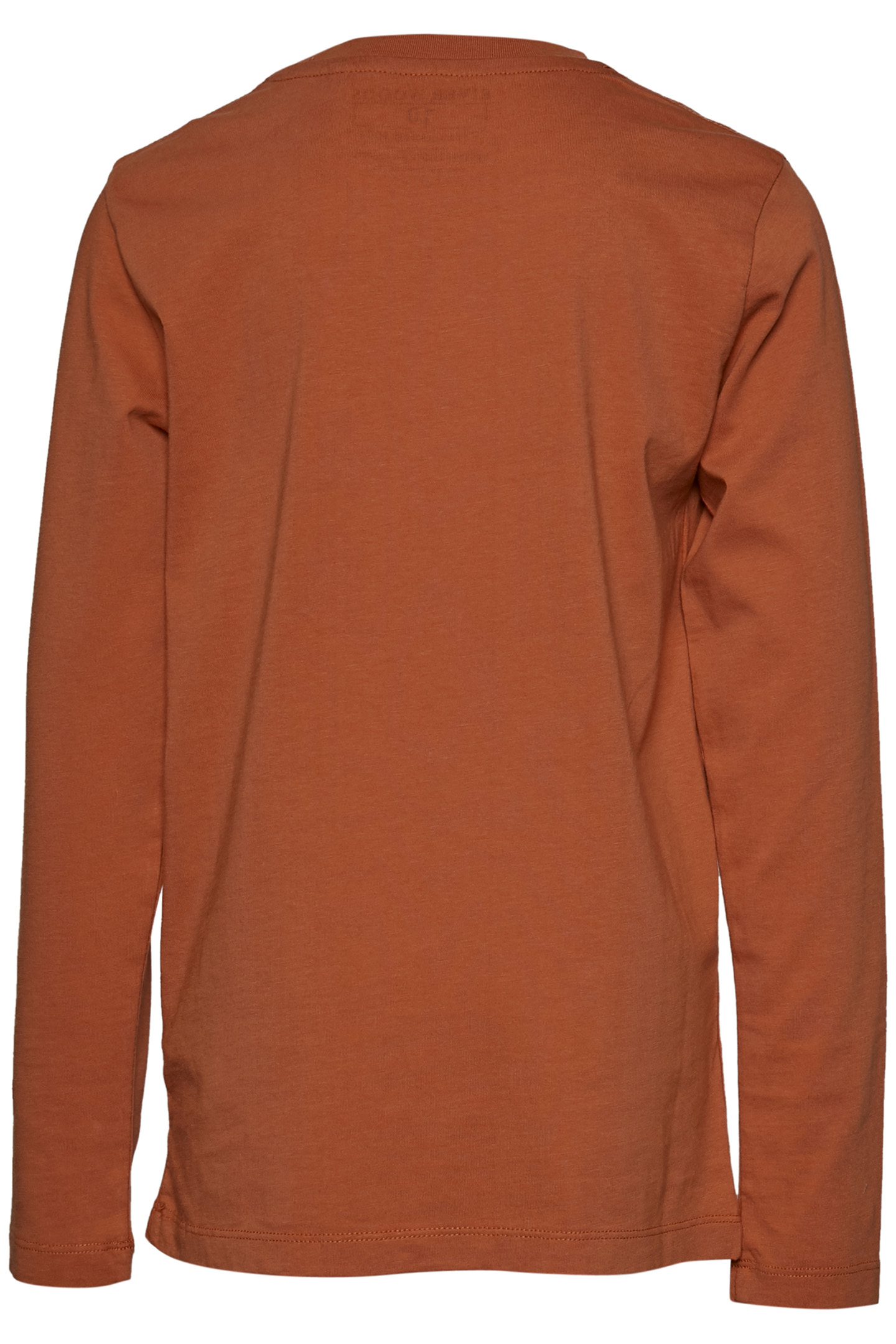 BASIC ROUND NECK T-SHIRT IN ORANGE 2