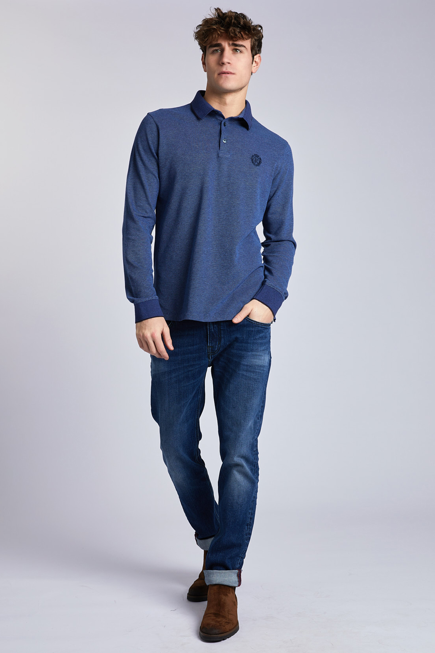 OXF 3-COLOR CF LS PIQUE 3