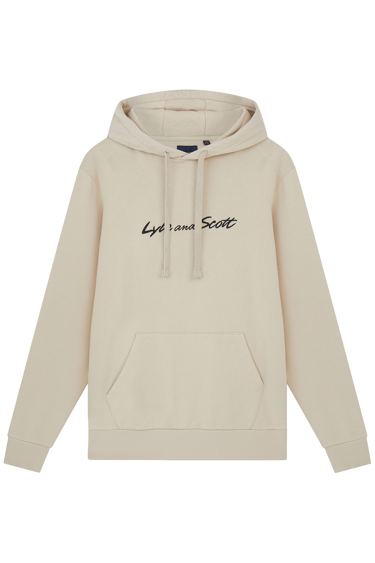 SCRIPT HOODED SWEATSHIRT VIADUCT/DARK NAVY 4