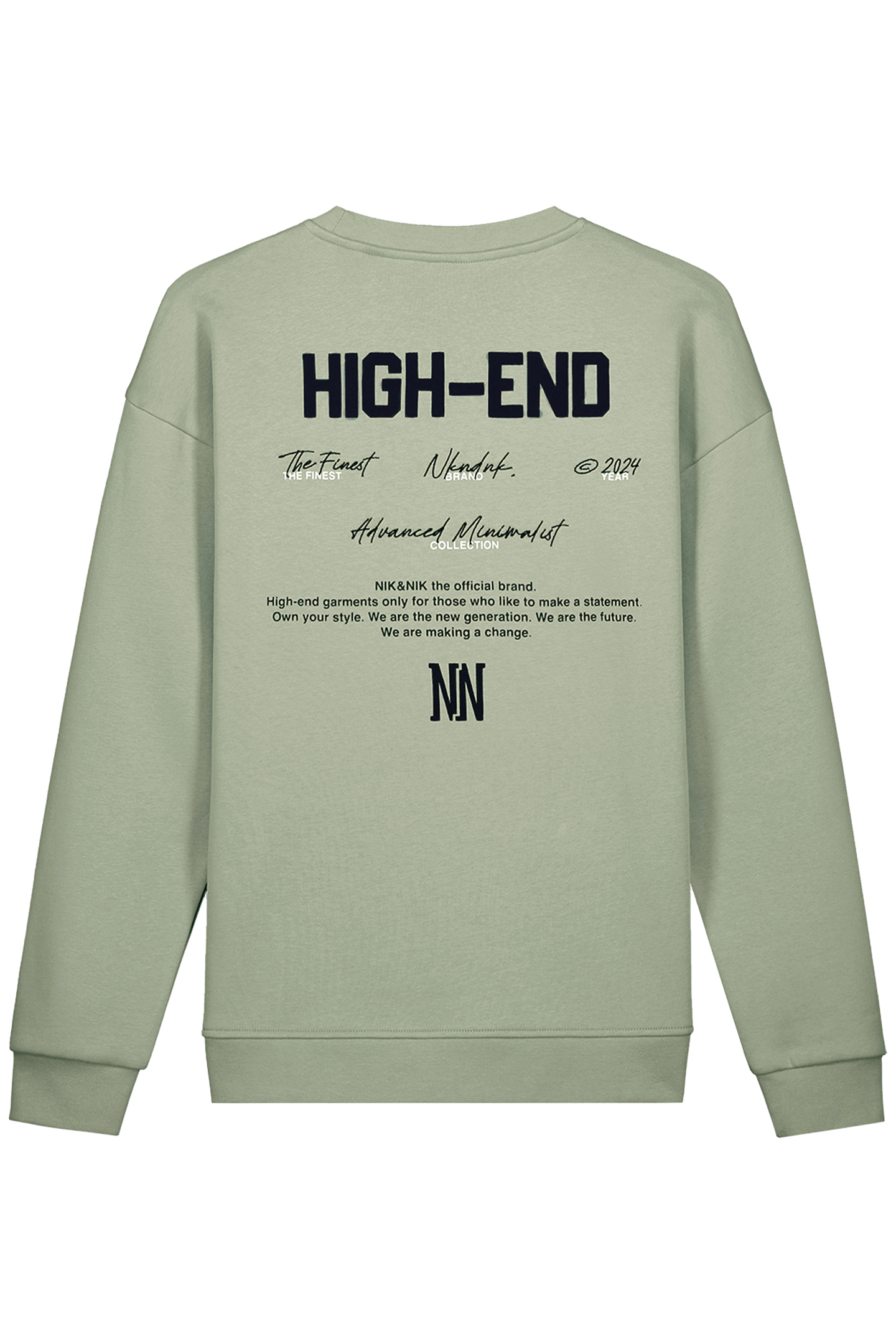 HIGH END SWEATSHIRT DRY SAGE 2