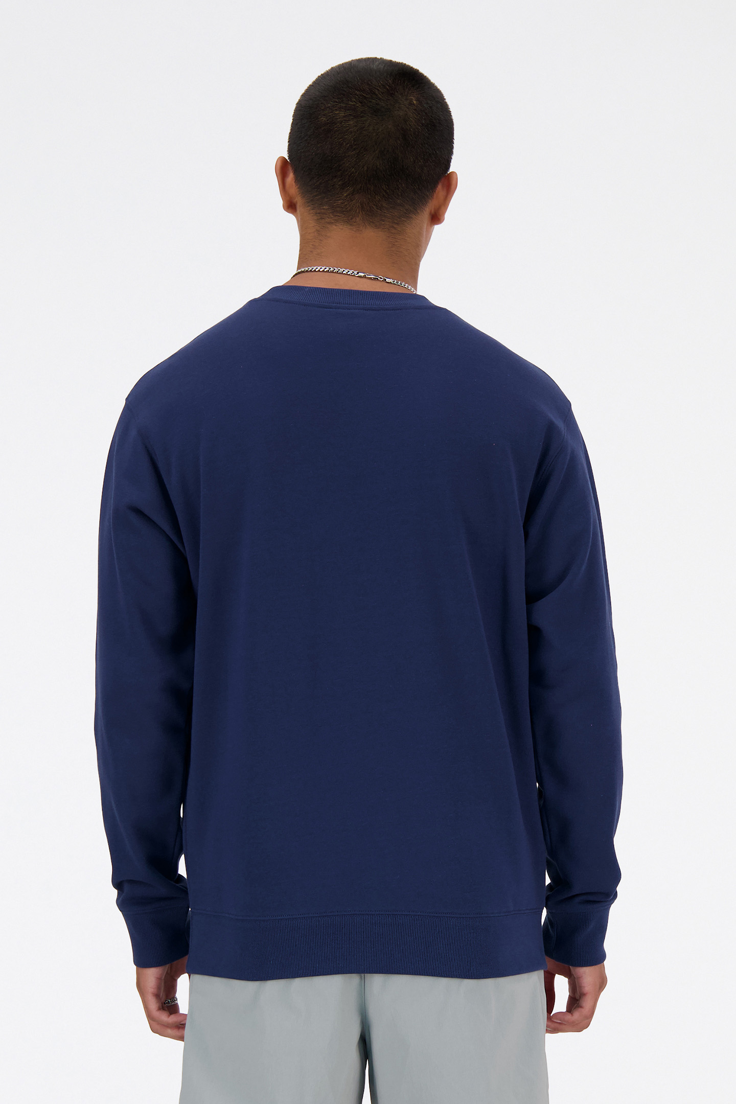 NB CREW NECK SWEATSHIRT IN NAVY 2