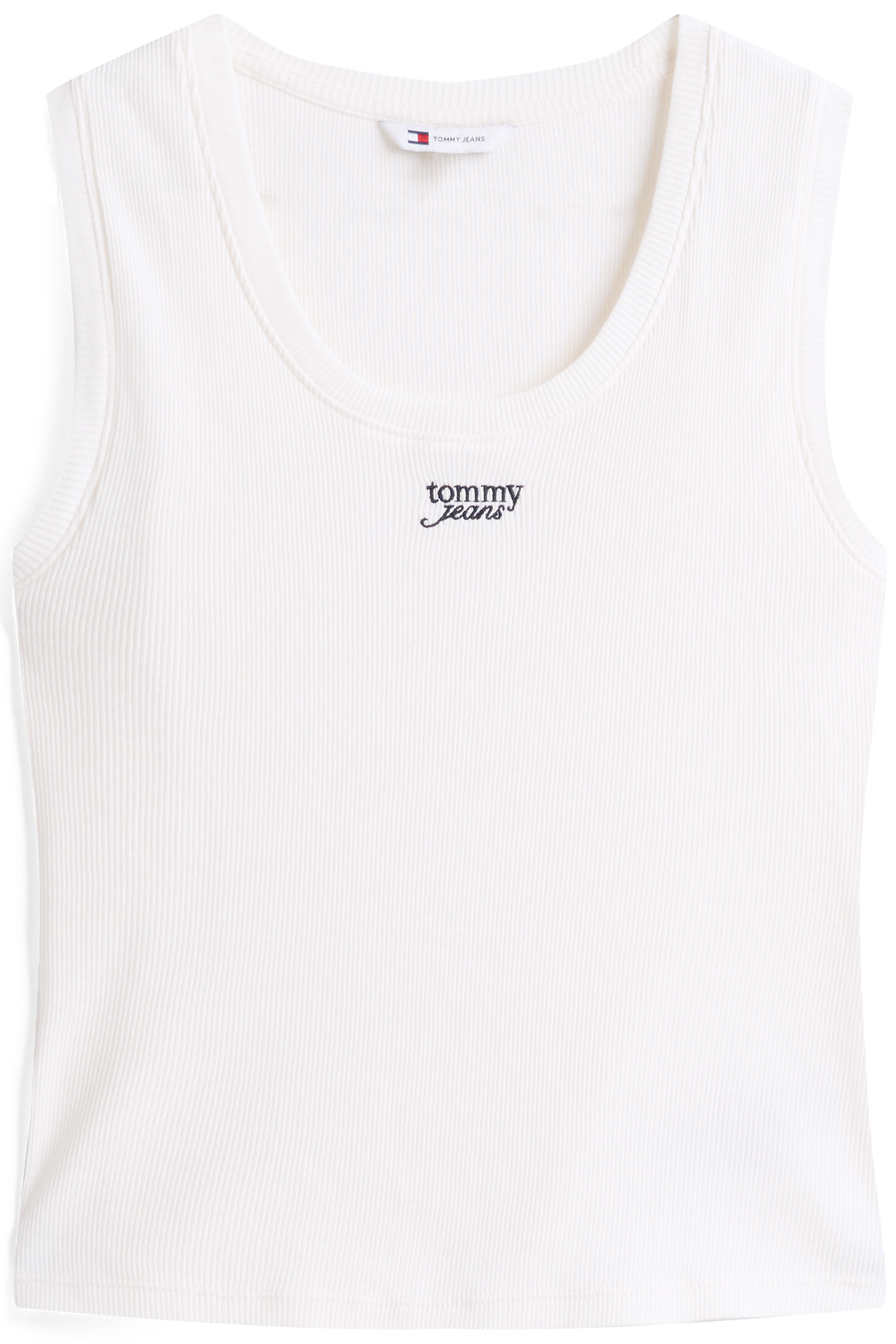 TJW SLIM FIT RIB T-SHIRT IN ANCIENT WHITE 4