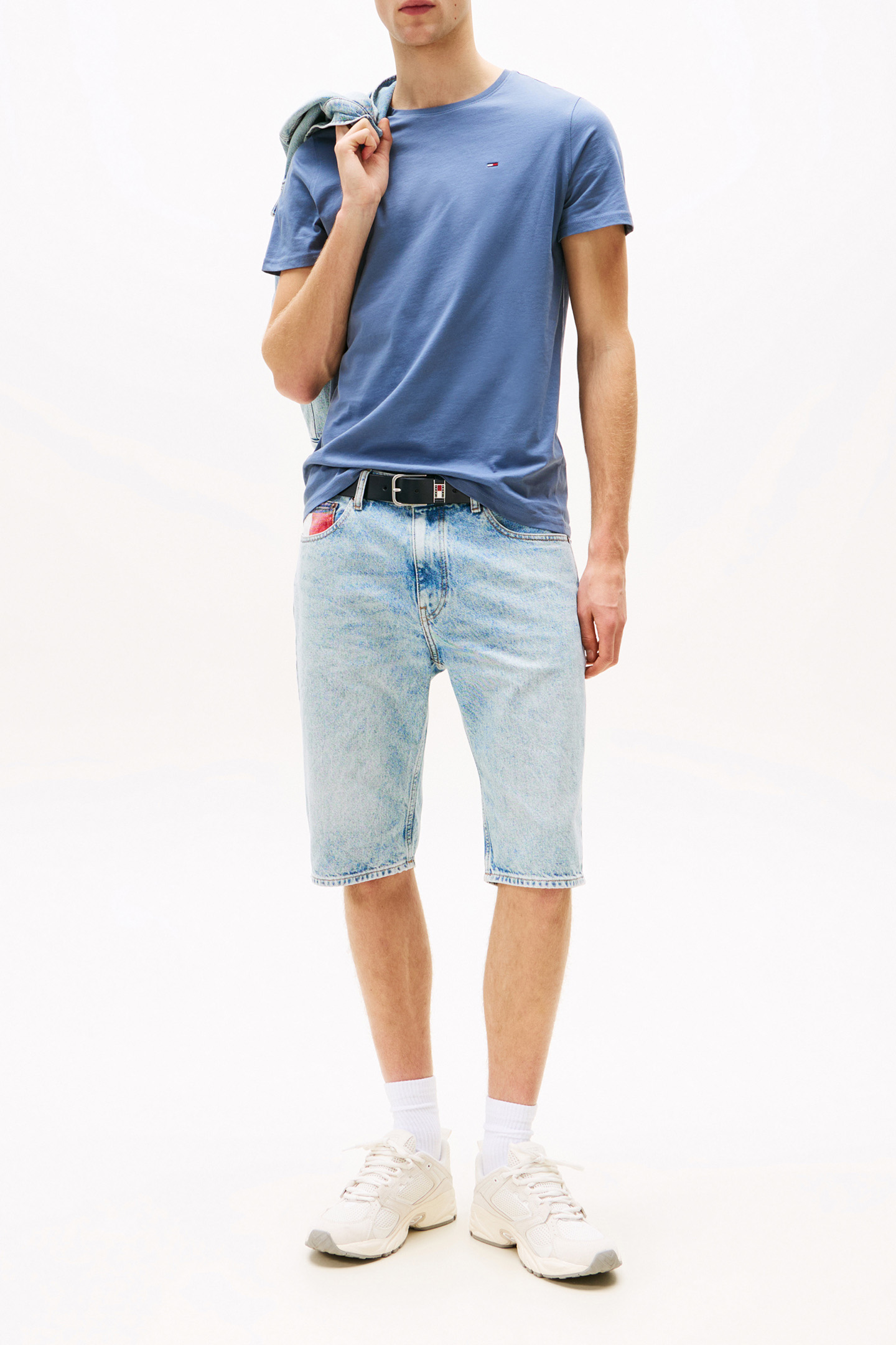 TJM XSLIM JERSEY TEE BLUE MOMENT 2