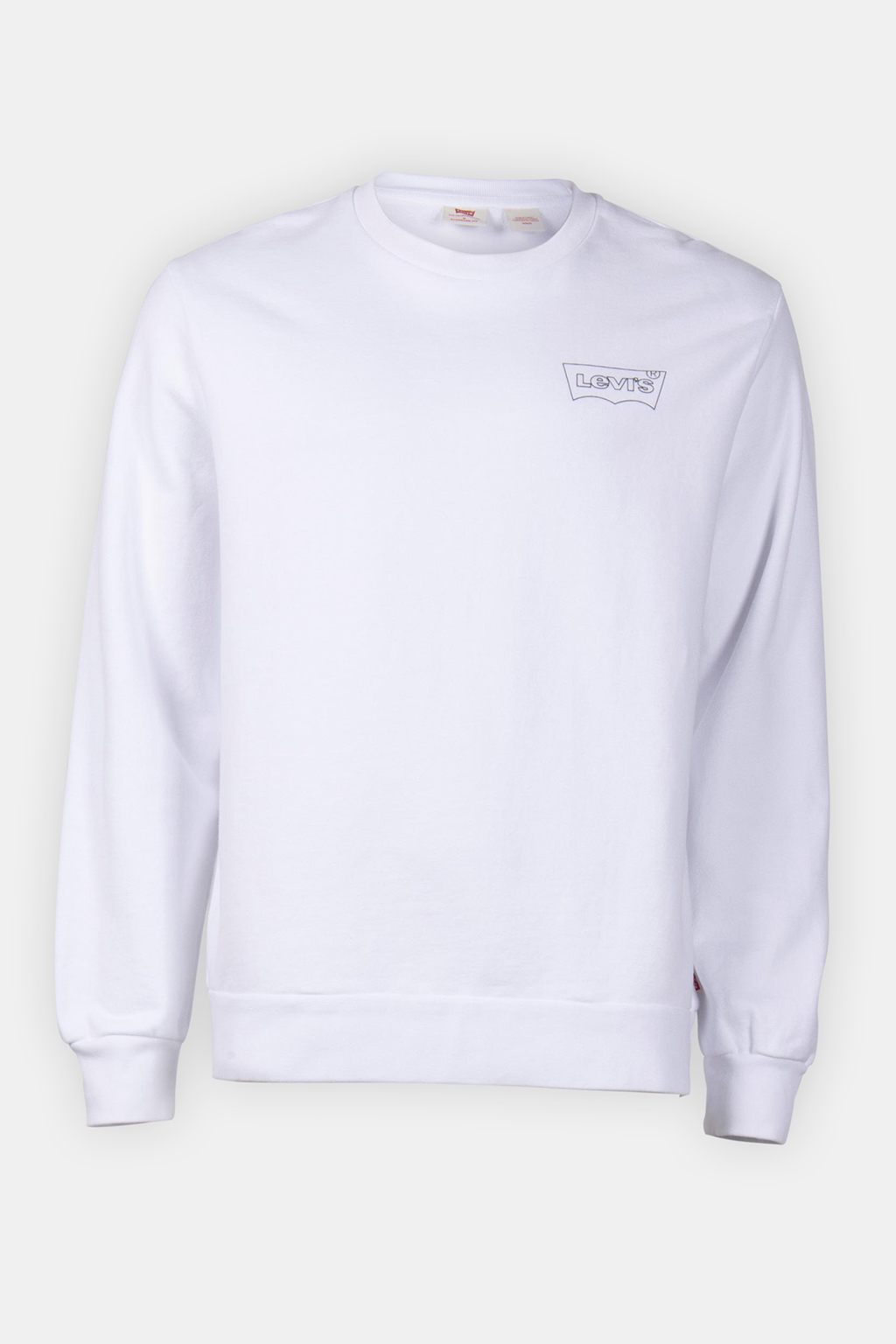 GRAPHIC SWEATSHIRT BATWING OUTLINED CHESTHIT WHITE 3