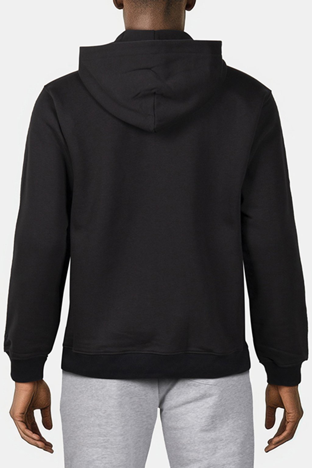 BERGEDE LOOSE FIT ZIP HOODY BLACK 3