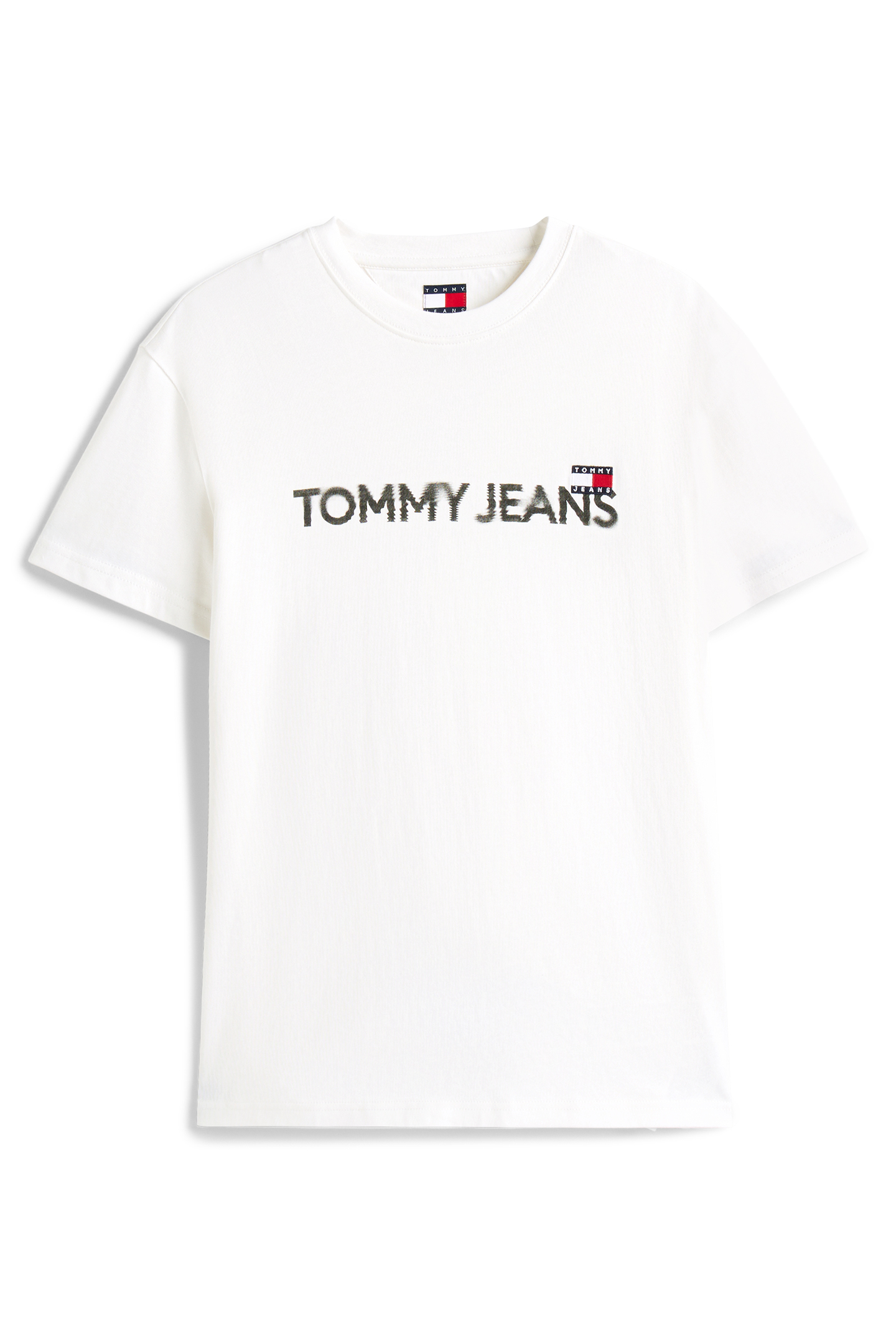 TJM REG BADGE PLAY STRAIGHT FIT T-SHIRT ECRU 4