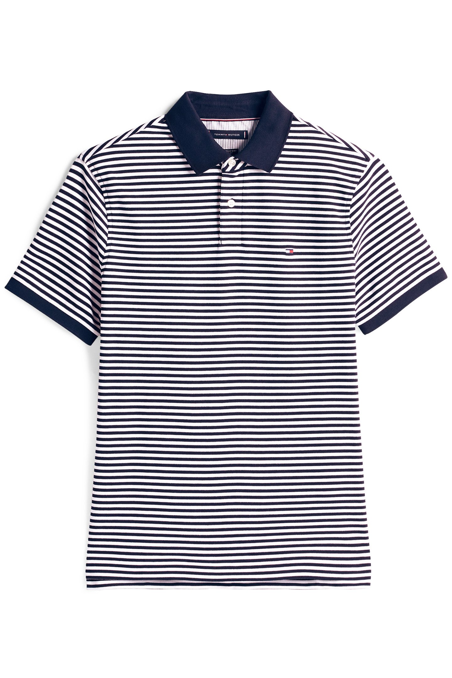 1985 REGULAR FIT POLO DESERT SKY AND WHITE 4