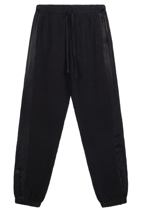 TEXTURE FLEECE JOGGER BLACK 4