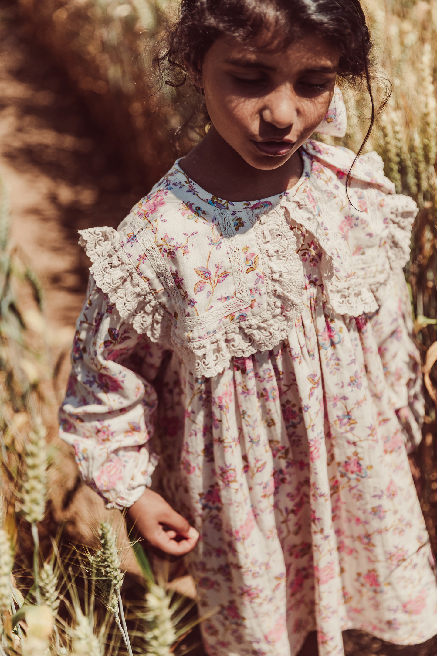 DRESS ARINOLA CREAM BUCOLIA FIELDS 5