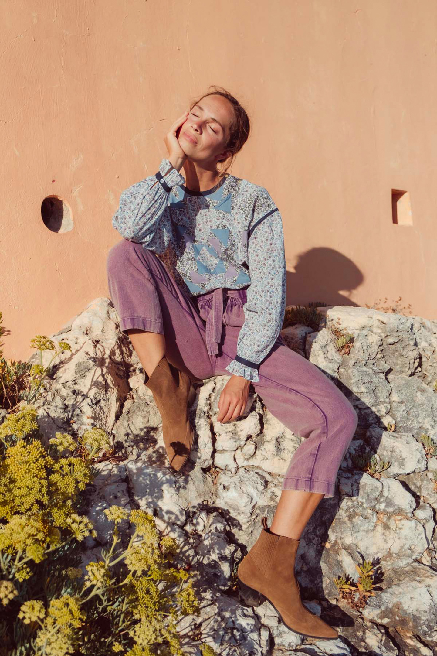 BLOUSE CRISTALINA MULTICOLOR PATCHWORK 6