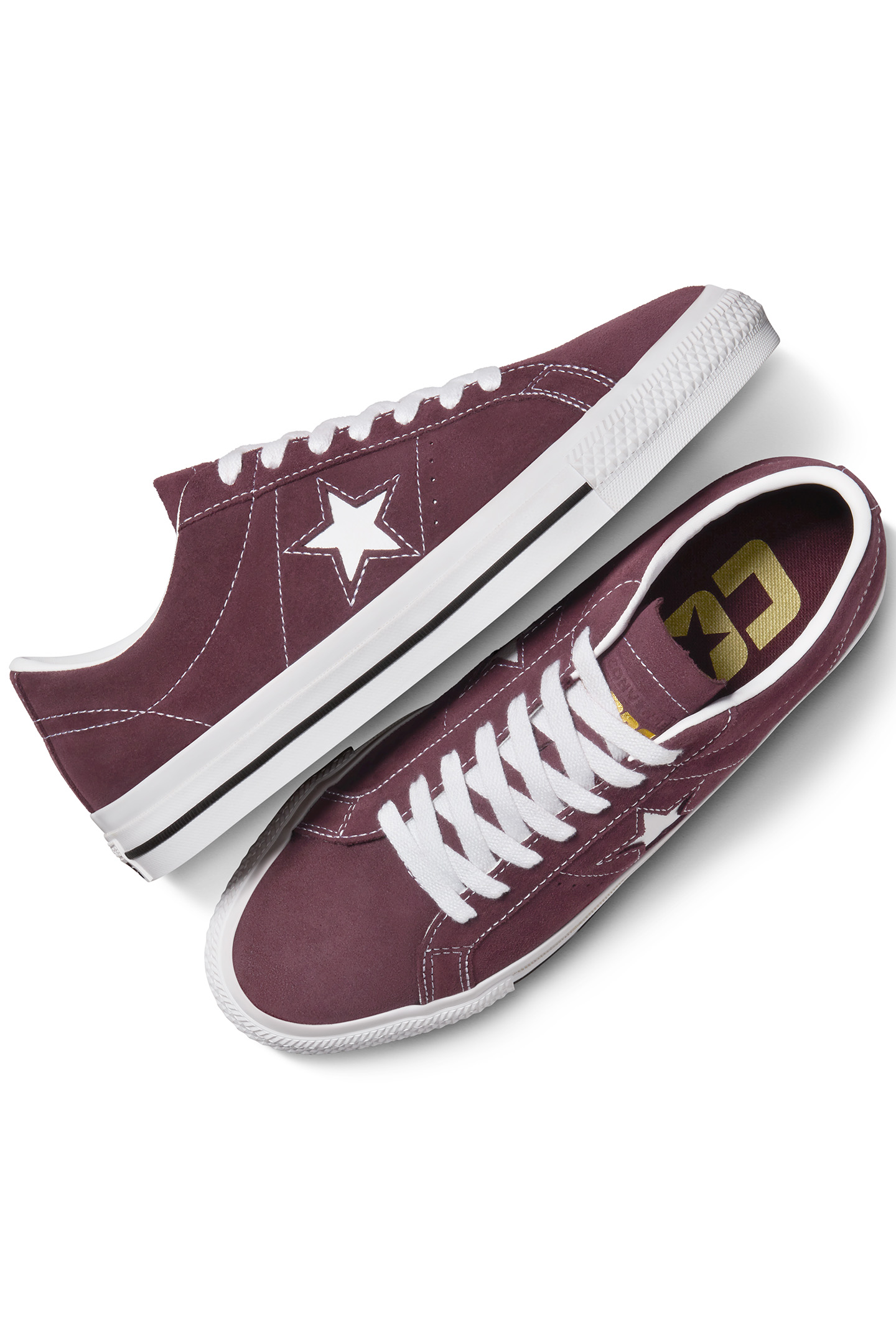 CONS ONE STAR PRO SUEDE BLOODSTONE/WHITE/BLACK 3