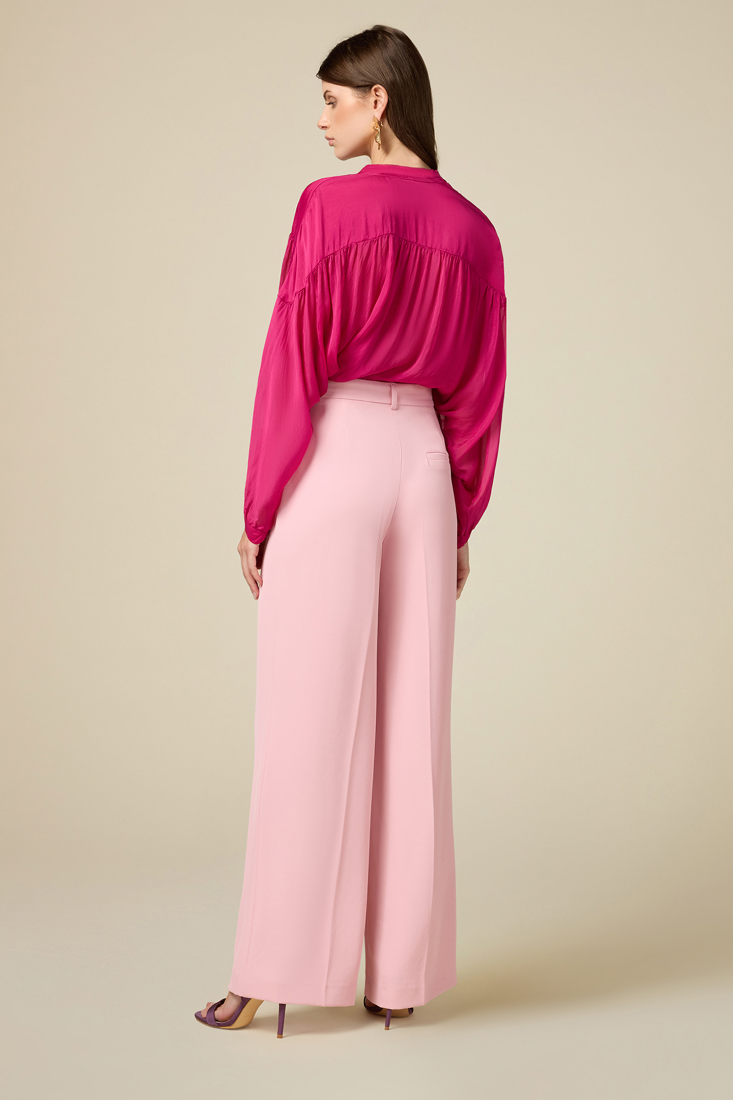 PALAZZO TROUSERS LIGHT PINK 3